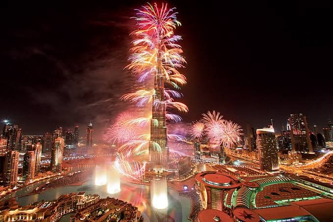 Réveillon em Dubai 2026-2027