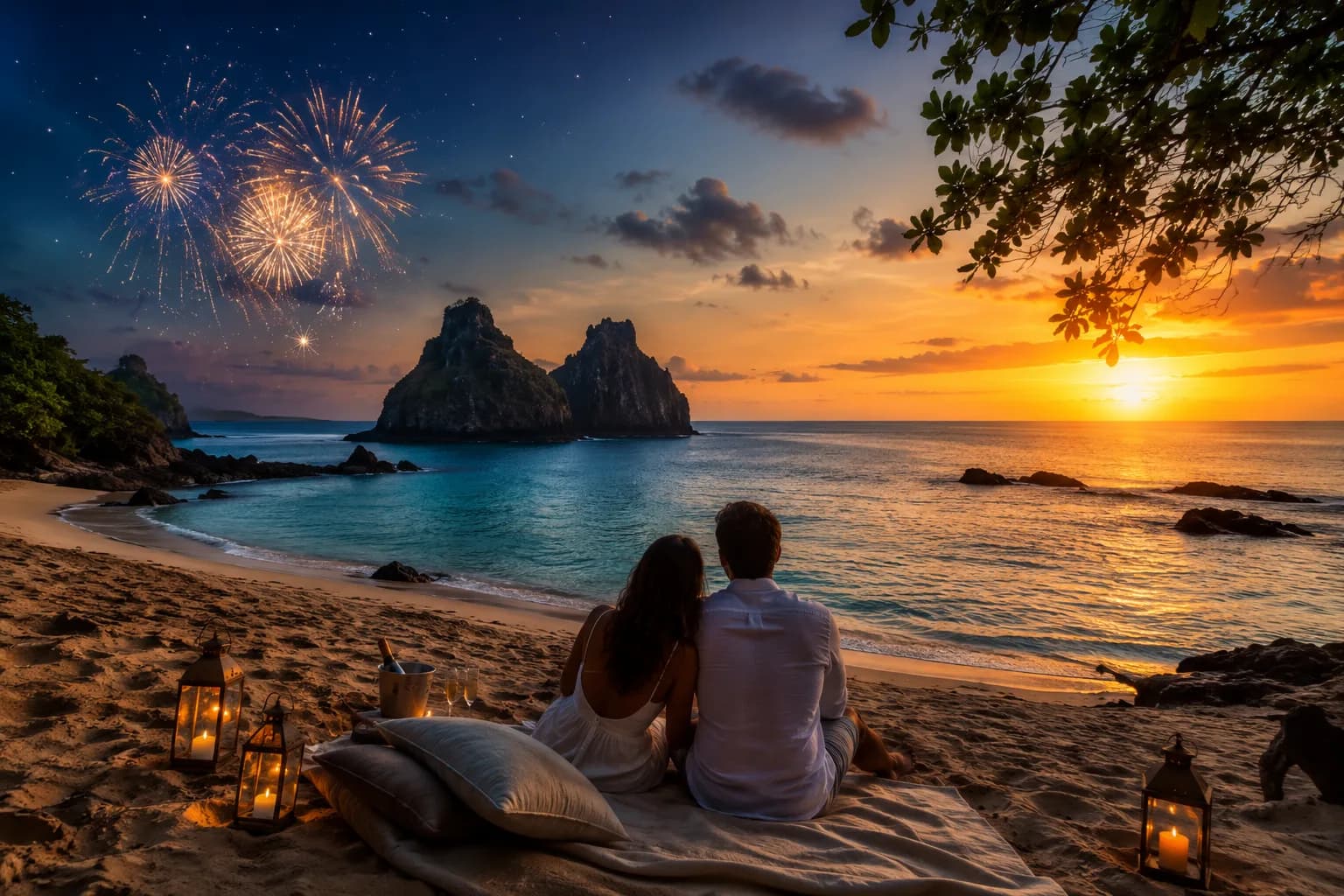 FERNANDO DE NORONHA – RÉVEILLON A DOIS NO PARAÍSO