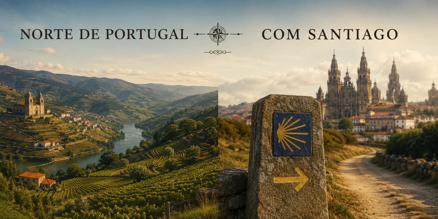 Norte de Portugal com Santiago