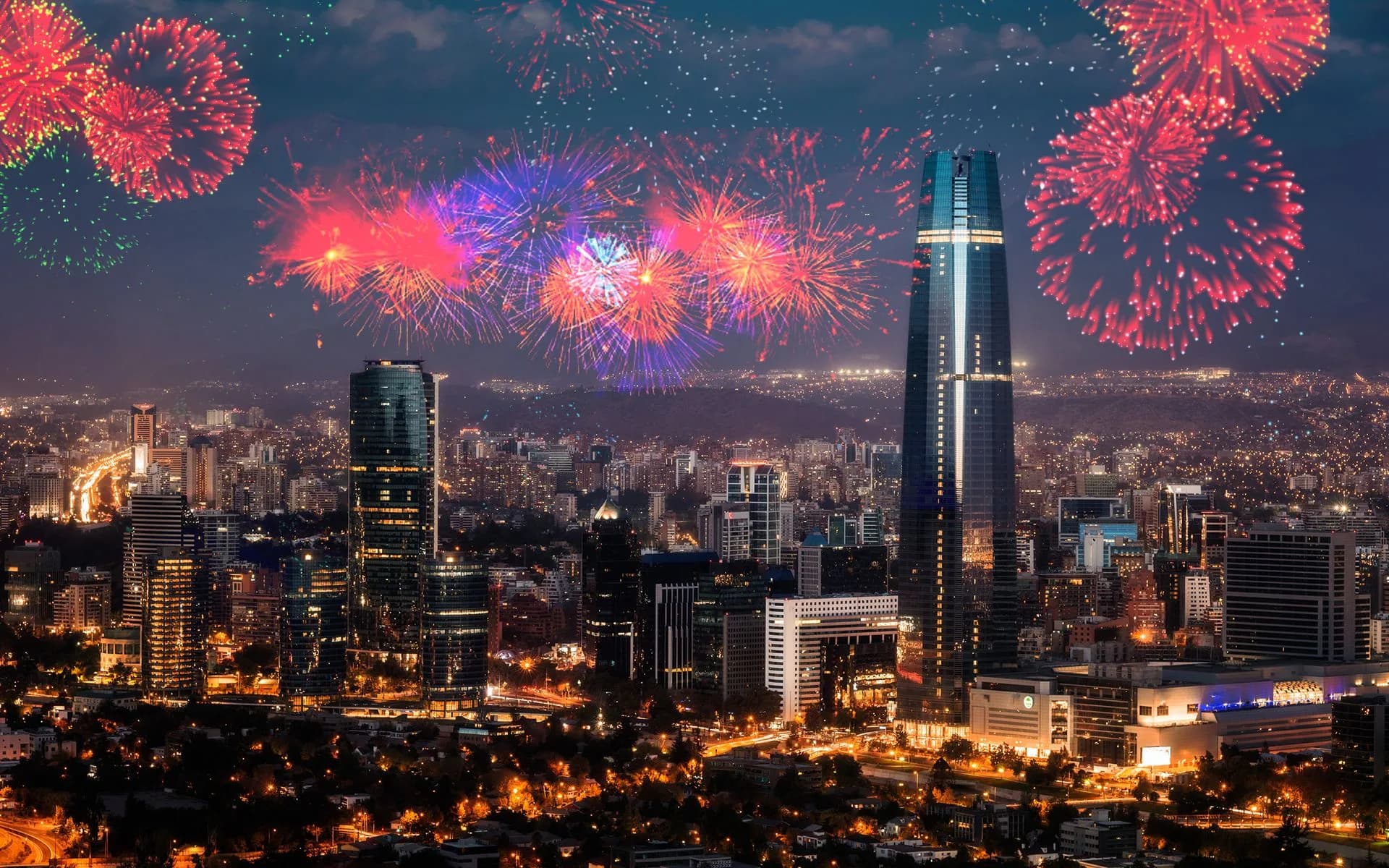 Réveillon no Chile